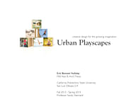 Urban Playscapes (Thesis Project)