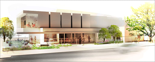 Rendering of The Silverlake Conservatory of Music by Parallax Architecture.