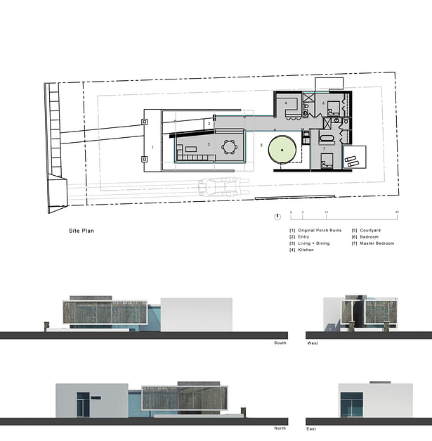 Plan + Elevations