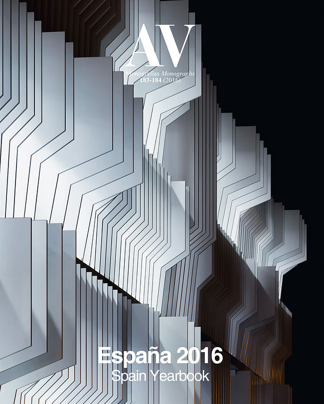 AV Monographs 183-84: Spain Yearbook. Image courtesy of Arquitectura Viva.