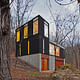 Stacked Cabin; Muscoda, WI by Johnsen Schmaling Architects (Photo: John J. Macaulay)