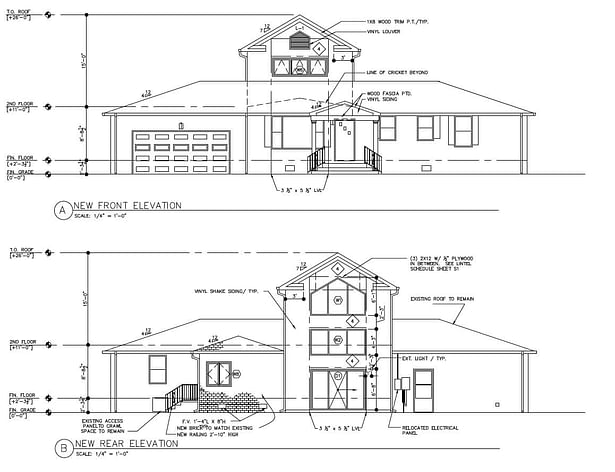 Front Elevations