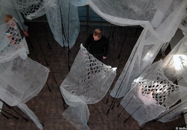 top view of the installation art (photo MoNo)