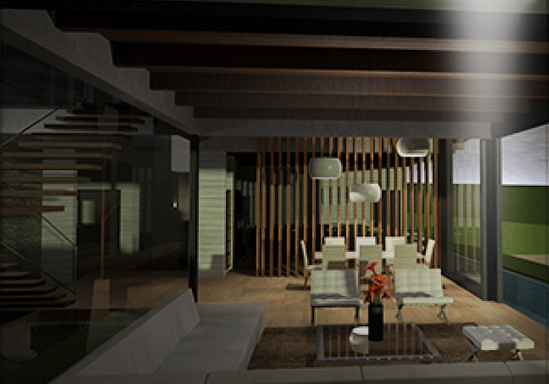 Interior render - 2015 - Class project 
