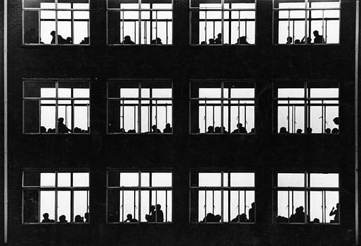 Unknown photographer, classroom window, Wales. Image © Architectural Press Archive / RIBA Collections