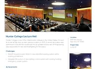 Hunter College Lecture Hall