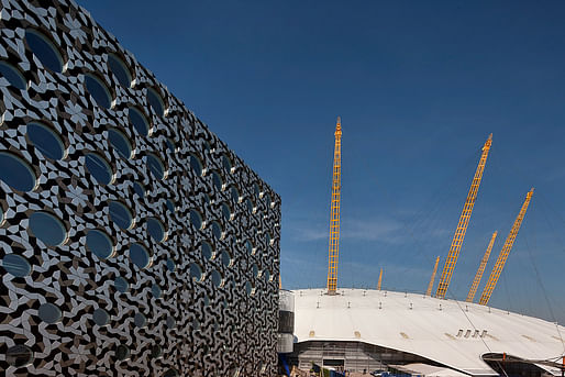The new Ravensbourne building in London by Foreign Office Architects (Photo: Morley von Sternburg)