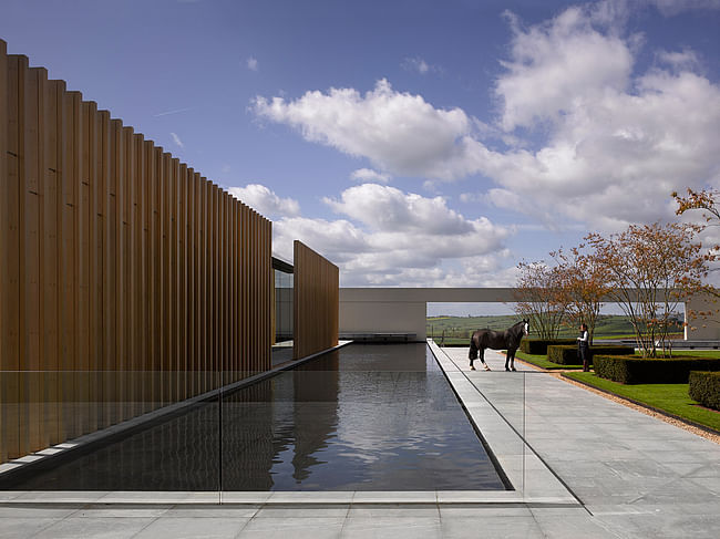 Central courtyard looking west (Photo: Richard Bryant Photography)