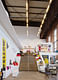 Interior of RS+Yellow Furniture Outlet. Photo by Olaf Mahlstedt. © BOLLES+WILSON