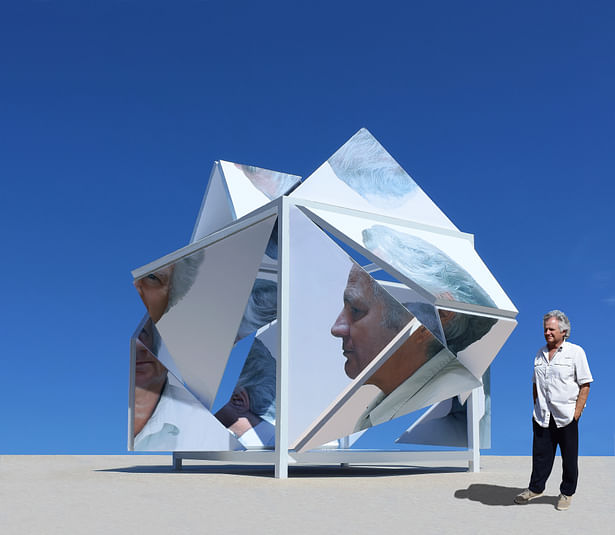 Merging interactive architecture, sculpture, and photography.