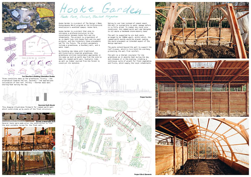 Second Prize and Buildner Sustainability Award: Hooke Garden by Farid Younesi, Amina Yusupova, and Thanatcha Cholpradit. Image courtesy of Buildner Architecture Competitions