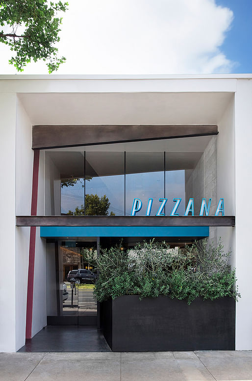 Pizzana, Los Angeles, CA. Designed by: a l m project, inc. Photo: Trevor Dixon
