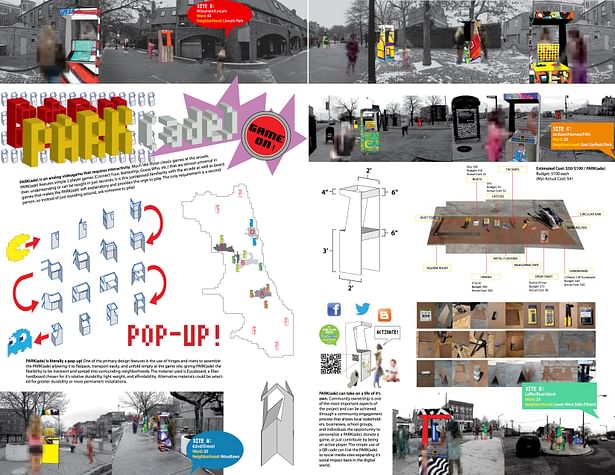 Entry for ACTIVATE! Design Competition to Redefine Public Space in Chicago for One Year and $1K