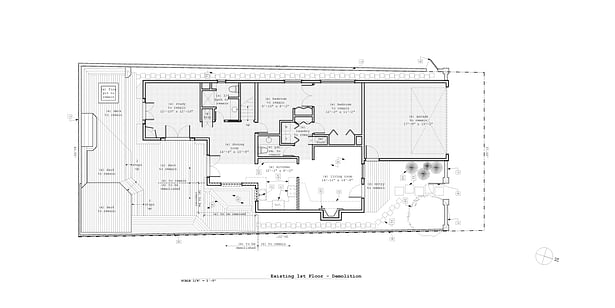 Proposed First Floor Demolition Plan