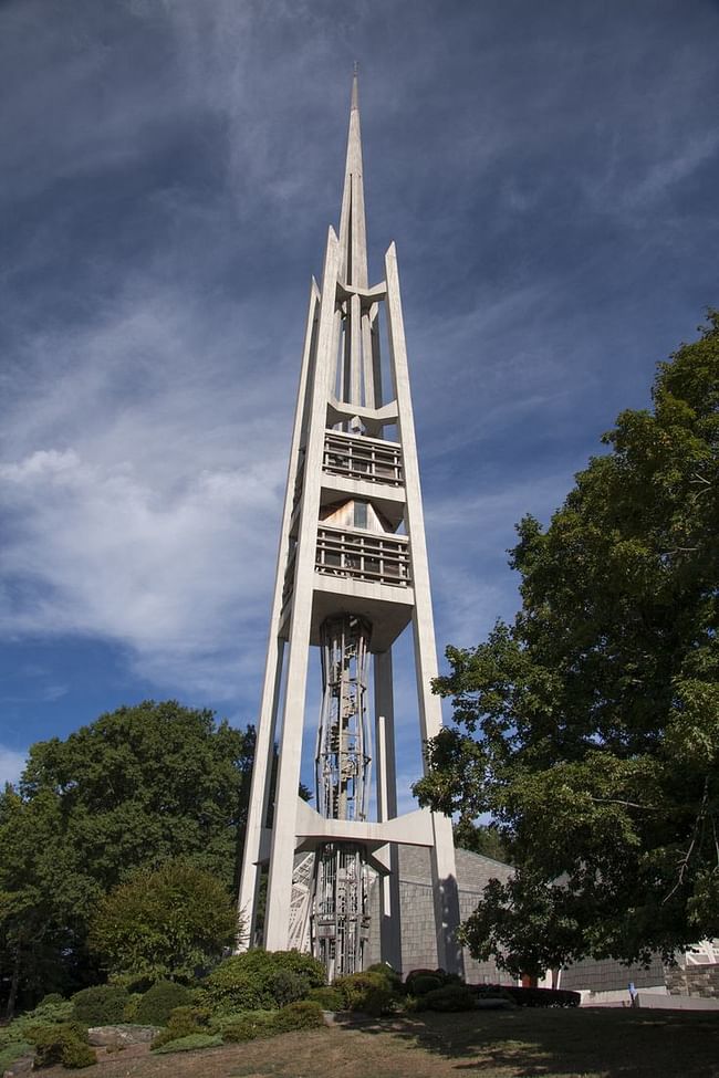 The 56-bell Carillon Tower. Photo by Robert Gregson.