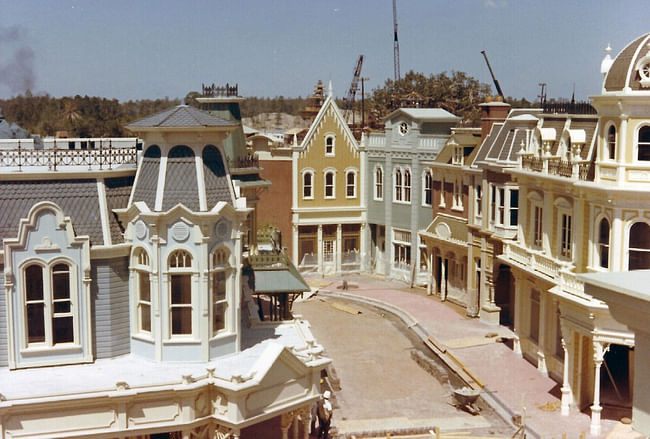 Newly revealed amateur photos from the early 1970s document the construction of Walt Disney's Magic Kingdom in Orlando, Florida. (Image via cnn.com, courtesy of Kelly Wise Valdes.)