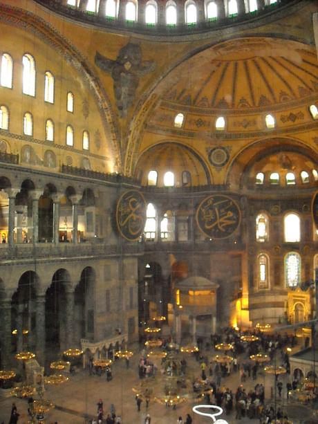Got back from istanbul, very impressed with the interior of Ayasofya