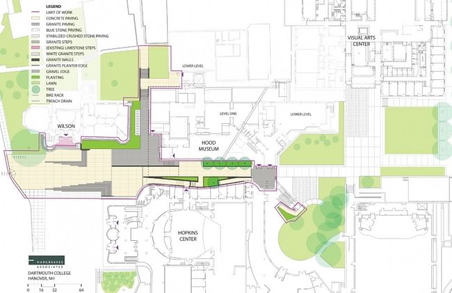 Drawing of TWBTA's proposed Hood Museum of Art expansion at Dartmouth College. (Image via twbta.com)