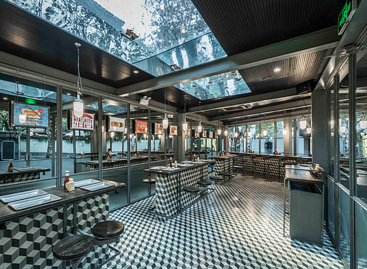 Bars & Restaurants: Neri&Hu Design and Research Office, Rachel's Burger, Shanghai, China​.