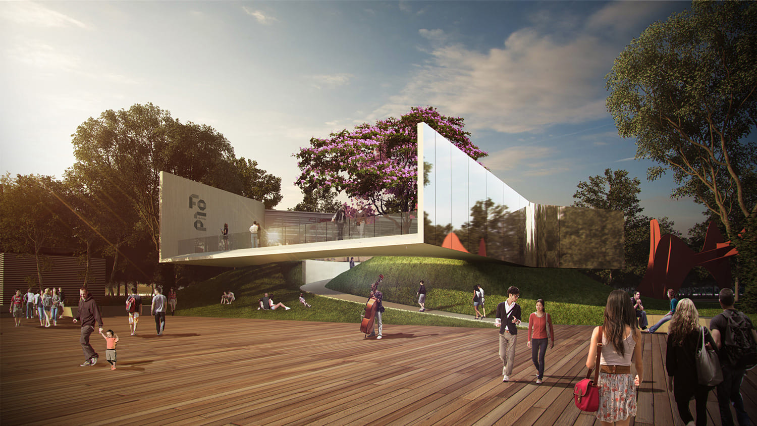 “Floating Art Platform” - winner of the West Kowloon Arts Pavilion ...