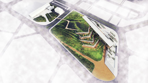 Ostim Eco-Park proposal by ONZ Architects. Image Courtesy of ONZ Architects.