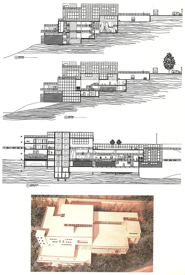 latitudinal / longitudinal sections