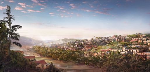 Masterplanning Winner: Green City Kigali by Feilden Clegg Bradley Studios © FCBStudios​