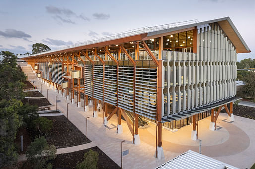 Daryl Jackson Award for Educational Architecture winner Boola Katitjin. Image courtesy of the Australian Institute of Architects