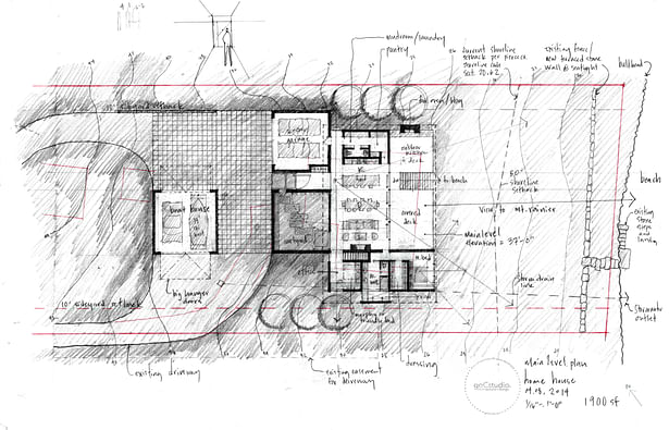 Main level plan