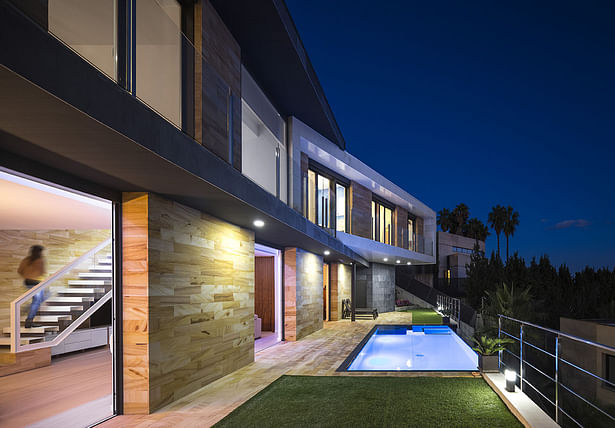 Garden and pool - E House