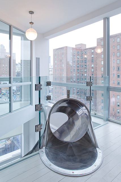 East Village Penthouse in New York, NY by Turett Collaborative Architects.