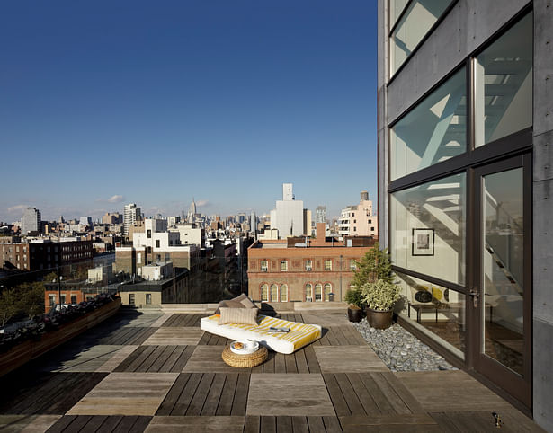 Exterior Photograph, Penthouse Roof Terrace, 30 Orchard