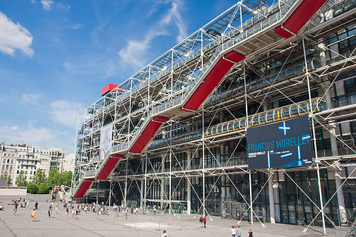 The Pompidou's mothership in Paris. Photo: Peter M Graham/<a href="https://www.flickr.com/photos/pmgrah/5748634546/">Flickr</a>
