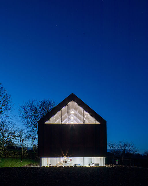 Fallahogey Studio, Kilrea, Northern Ireland by McGarry-Moon Architects. Photo: Adam Currie.