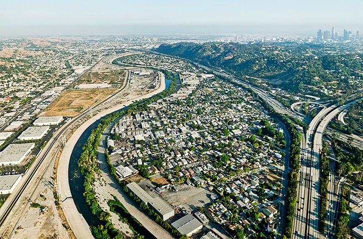 Lane Barden's 'Linear City'. Image courtesy of LA Forum.