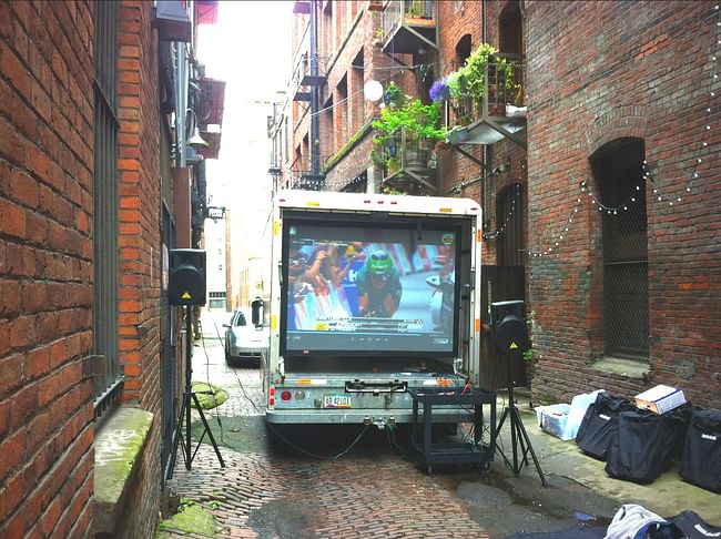 Tour d'Alley in Nord Alley, 2012. Photo courtesy of ISI / James Grindle.