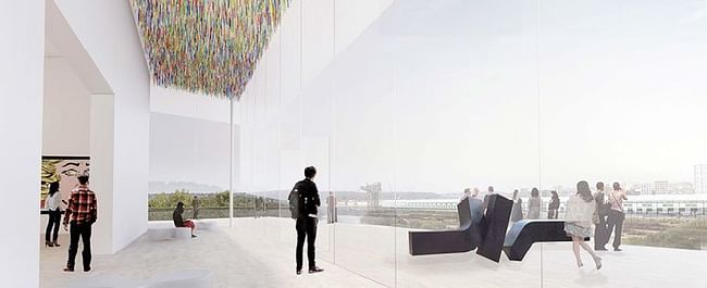 SANAA's design concepts for the Art Gallery of New South Wales expansion.