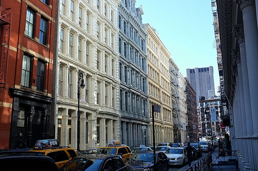 SoHo cast-iron district. Photo by Edmund White, via flickr.