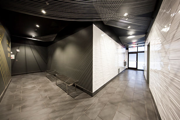 Main Lobby design by Synecdoche Design Studio