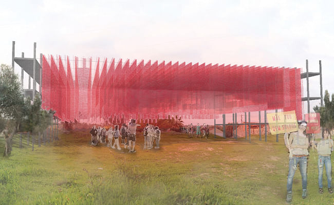 Winning EIRA LOUNGE proposal for Portugal's BONS SONS 2015 by Orlando Gilberto Castro and Tiago Ascensão.