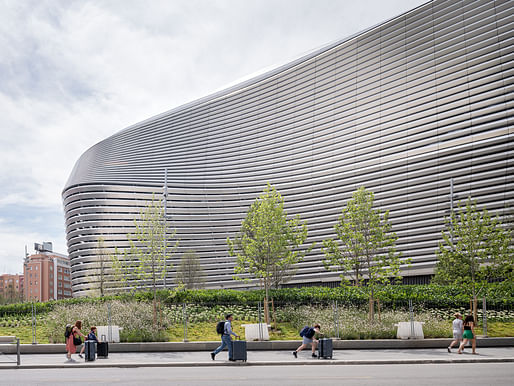 The Estadio Santiago Bernabéu in Madrid. Image courtesy Marcus Bredt