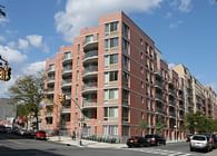 Fox Leggett. New Residential Construction. 50 units, 60,200 SF. Completed 2010. LEED Platinum