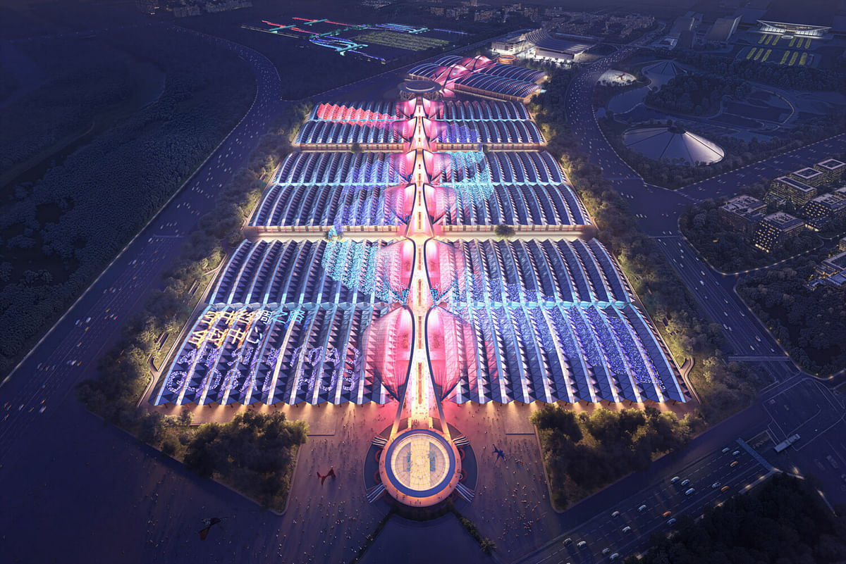 Rogers Stirk Harbour + Partners gets the bid for new mile-long Zhengzhou convention complex