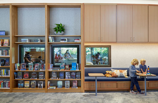 Atherton Library by WRNS Studio. Image: Bruce Damonte