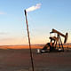 An oil pump works to extract oil from 400 billion barrels North Dakota has in reserves. (Stacey Vanek-Smith / Marketplace)