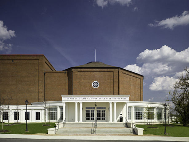 Exterior photo of the completed project