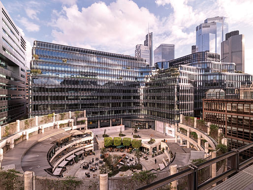 100 Liverpool Street by Hopkins Architects. Image courtesy Charles Hosea