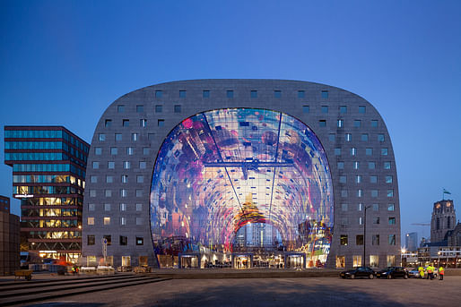 Designs of the Year 2015 Architecture nominee: MARKTHAL ROTTERDAM - Rotterdam, the Netherlands. Designed by MVRDV. Photo courtesy of Designs of the Year 2015.