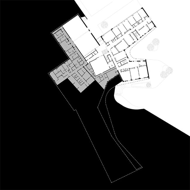 Plan ground floor (Image courtesy of Verstas Architects)