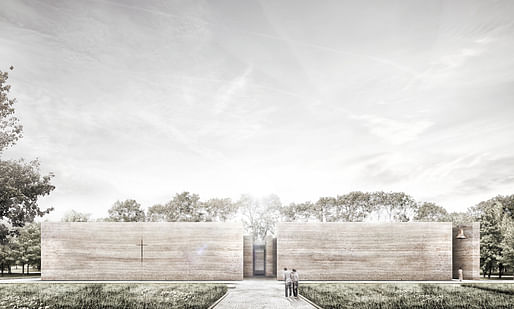 Unbuilt Concept - Adamiczka Consulting: A Church for the Local Community, Wroclaw, Poland. Photo credit: Azure